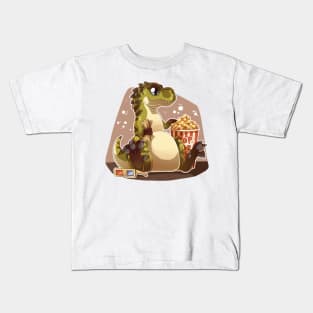 Tyrannosaurus in the movies Kids T-Shirt